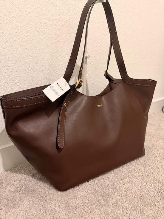 Coach Handbags - Coach Gramercy Leather Tote Bag